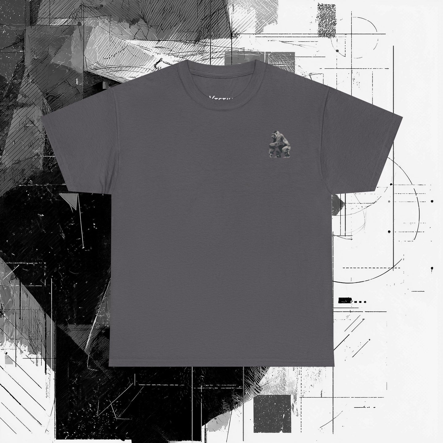 Xtethic Oversized T-Shirt - Gorilla