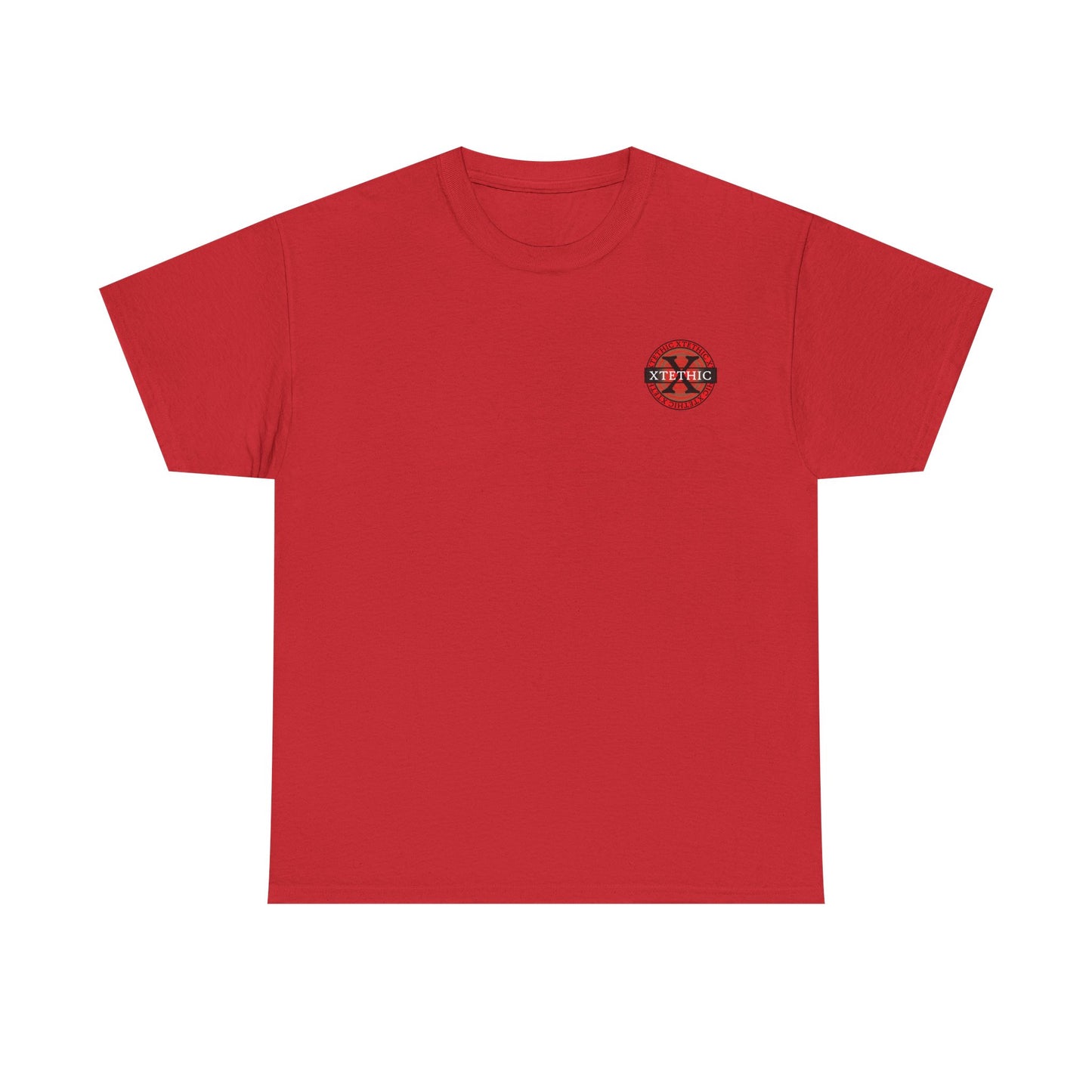 Xtethic Oversized T-shirt - Red Rising Sun