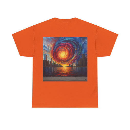 Xtethic Oversized T-Shirt - Starry Mural