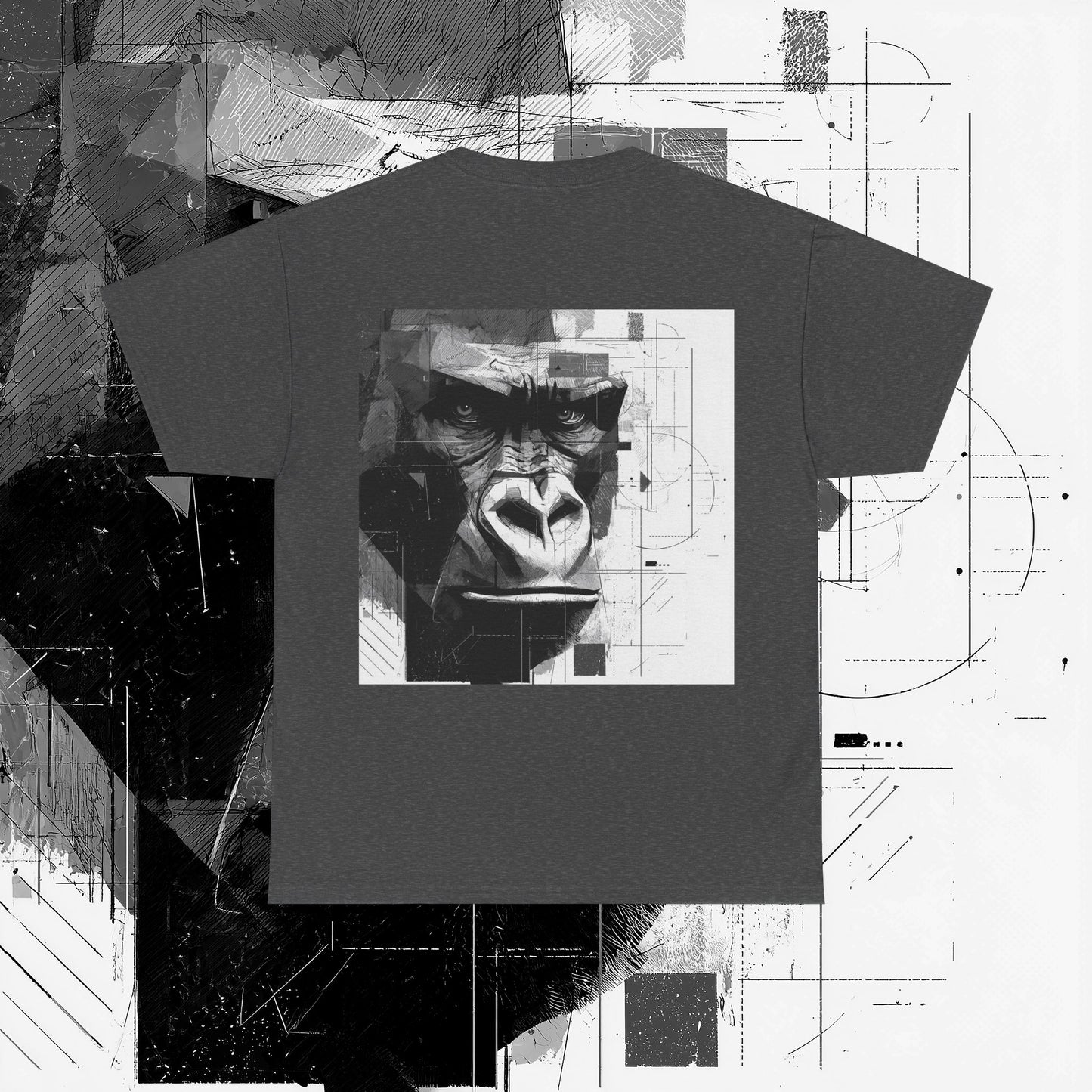 Xtethic Oversized T-Shirt - Gorilla