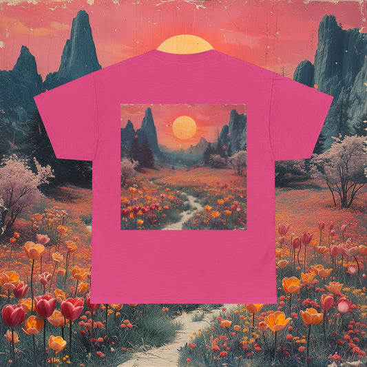 Xtethic oversized T-shirt - TuliPink