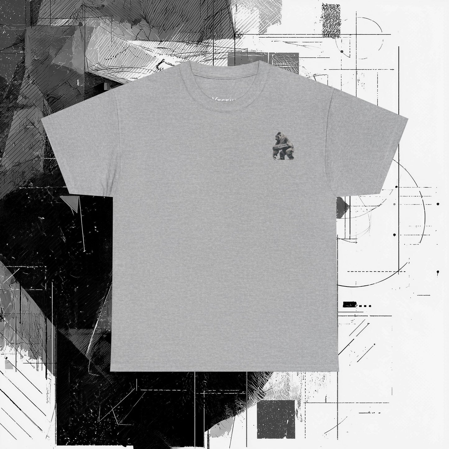 Xtethic Oversized T-Shirt - Gorilla