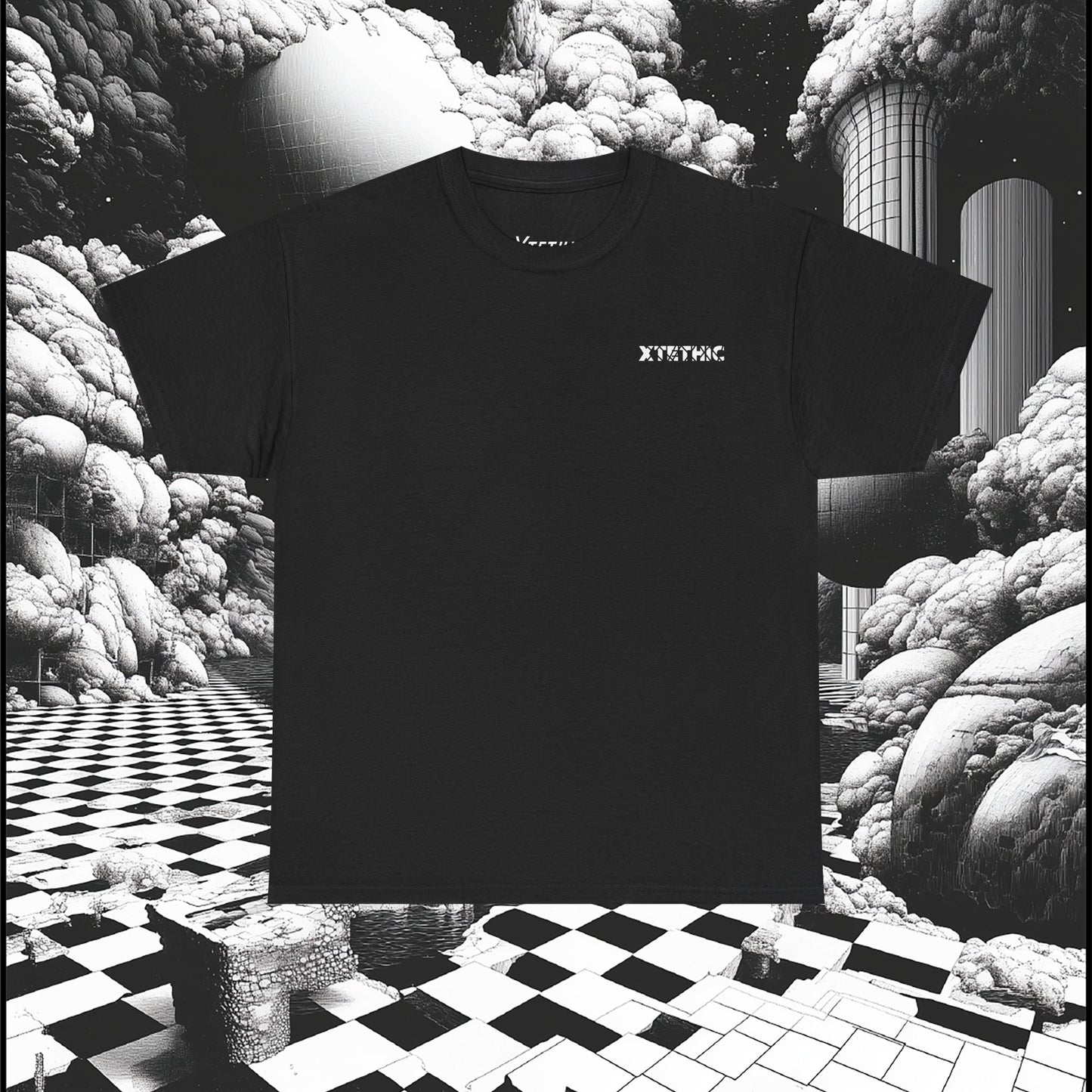 Xtethic Oversized T-Shirt - Fractal Chaos