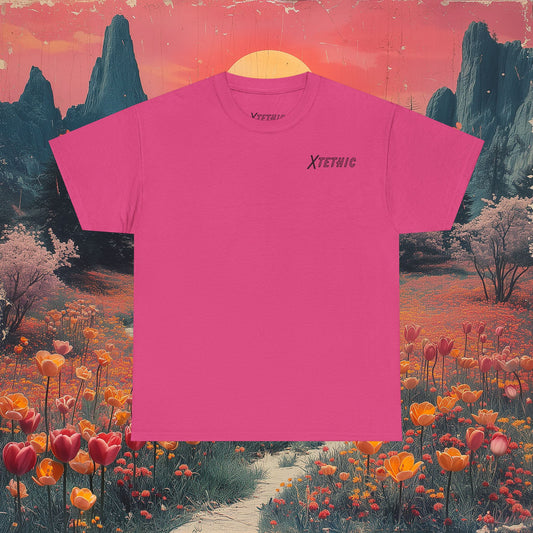 Xtethic oversized T-shirt - TuliPink