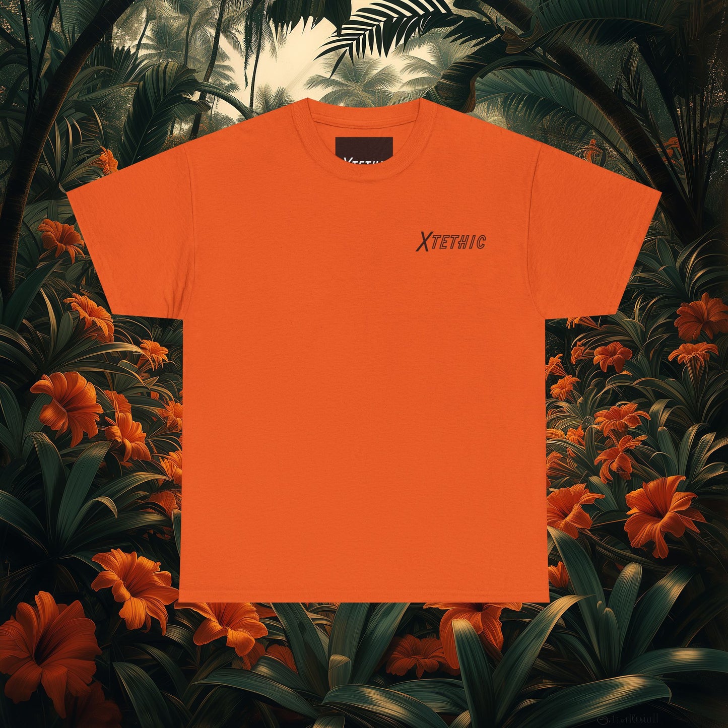 Xtethic Oversized T-Shirt - FlowerSpiral