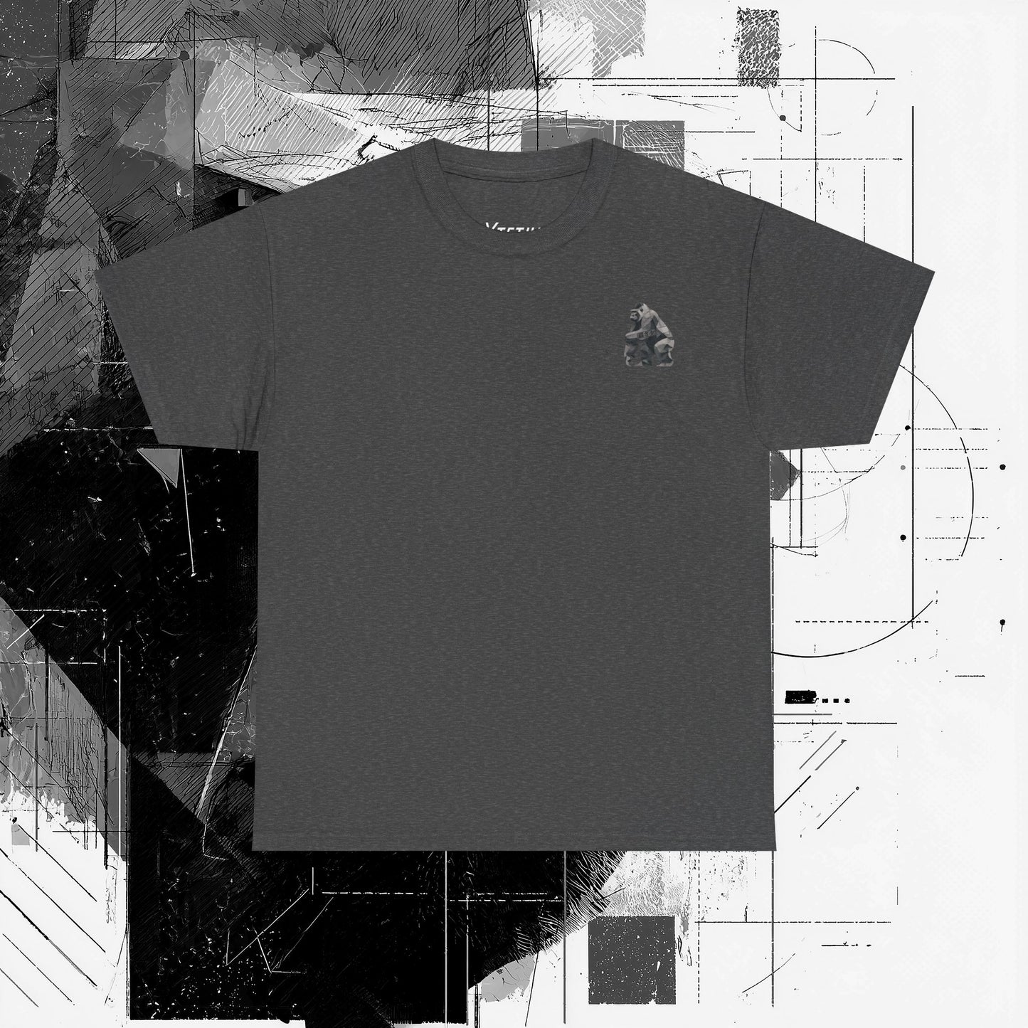 Xtethic Oversized T-Shirt - Gorilla