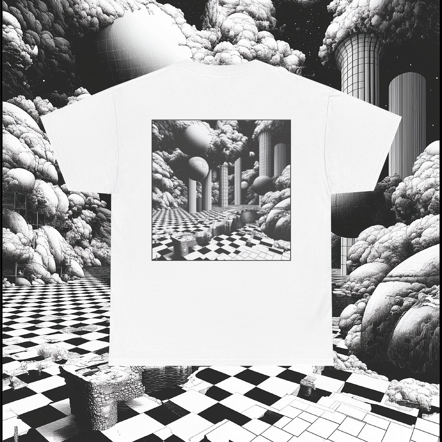 Xtethic Oversized T-Shirt - Fractal Chaos