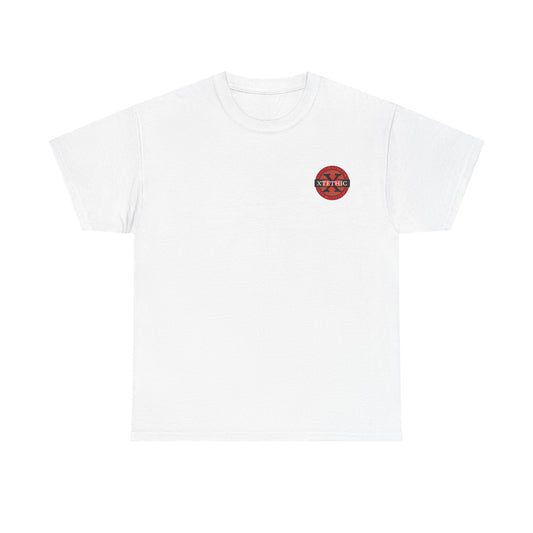 Xtethic Oversized T-shirt - Red Rising Sun